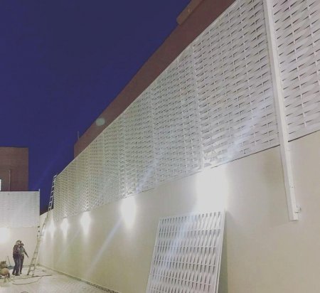 سواتر حديد مجدول في الرياض | جودة وأناقة من مؤسسة قمة الوفاء