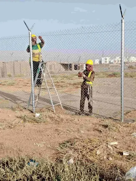 حداد تركيب شبوك زراعية وأمنية مجلفنة فى الخرج – جودة ومتانة عالية