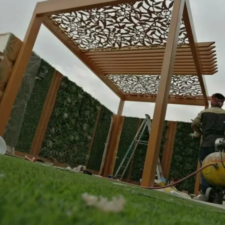 مؤسسة قمة الوفاء لتركيب مظلات وسواتر الخبر والقطيف – جودة عالية وتصاميم عصرية تدوم لسنوات