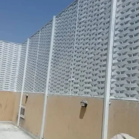 سواتر حديد شرائح وليزر ولكسان وأقمشة في المزاحمية | مؤسسة قمة الوفاء